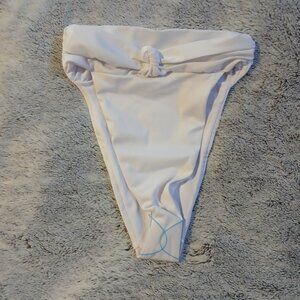 Asos Design Women's Recycled M&M Knot High Waist Bikini Bottom SZ 4